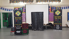 Road safety show, road safety magic show, magic show, school show, theatre in education, david tricks road safety school show, children's entertainer, safety show, stop look listen think, road safety week, educational show, magician,