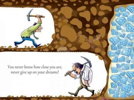 Never give up on your dreams!