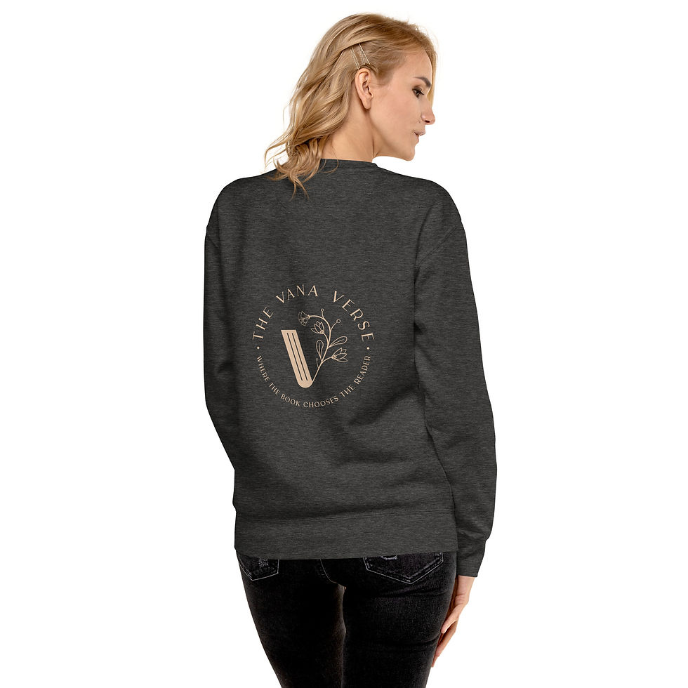 Thumbnail: The Vana Verse Unisex Premium Sweatshirt
