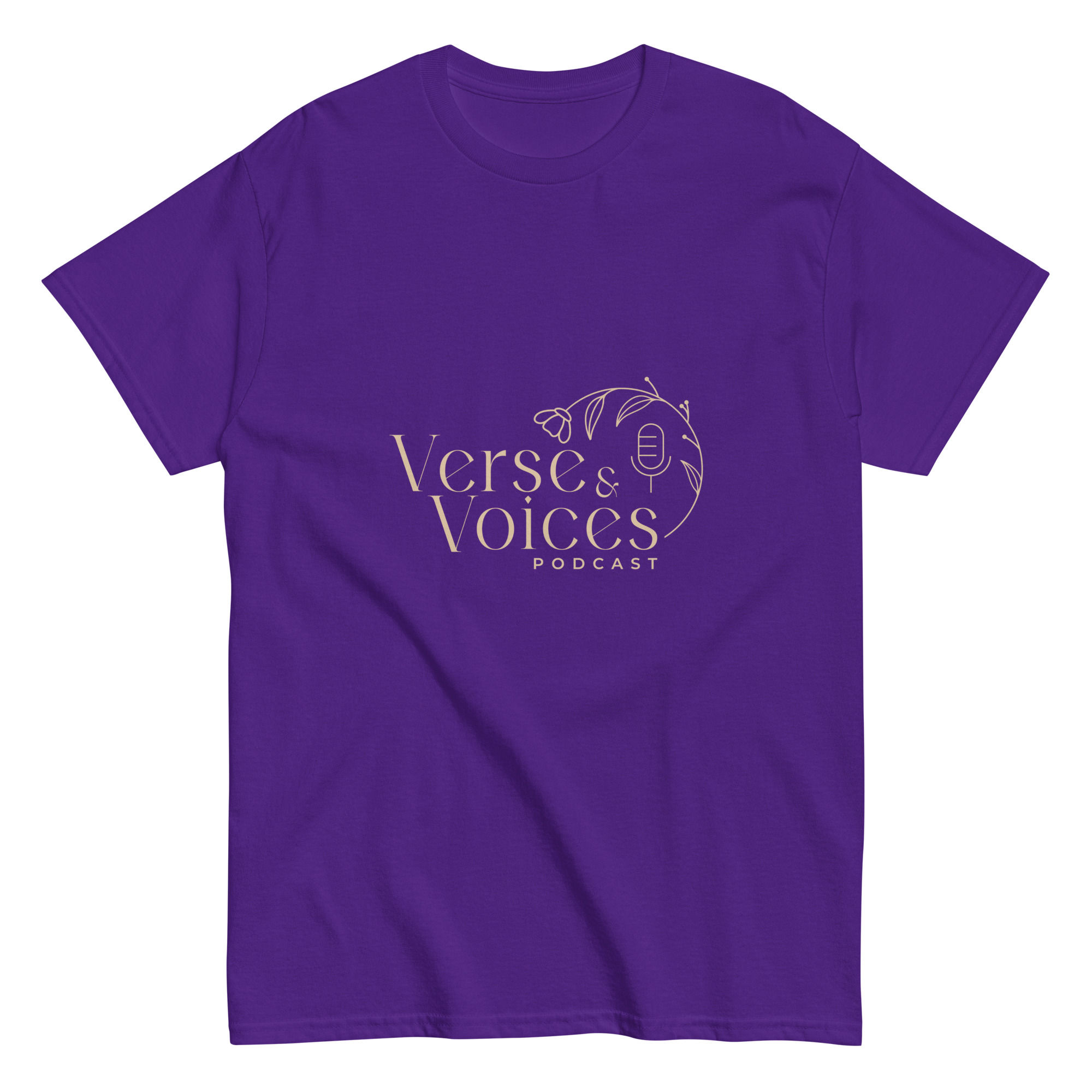 Verse & Voices Podcast Unisex Classic Tee