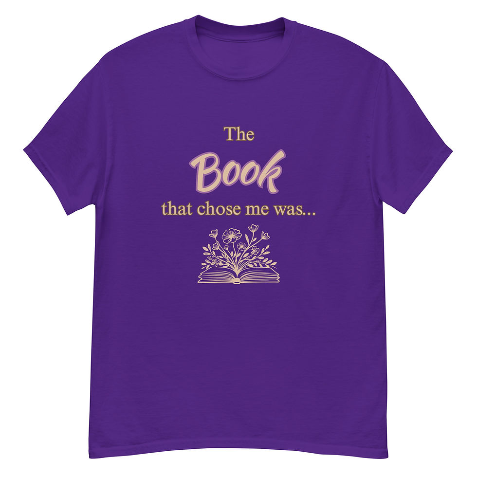 Thumbnail: The Book That Chose Me Was Unisex Classic Tee