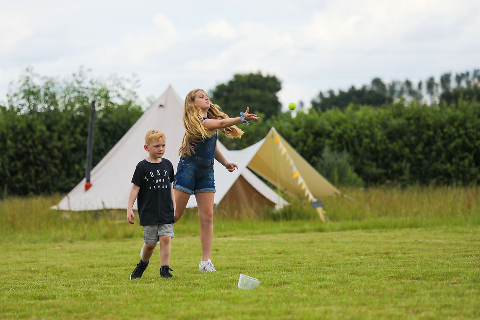 Glamping in Norfolk, Worcestershire and Shropshire.