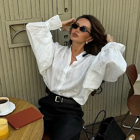 Oversized Cotton Shirt