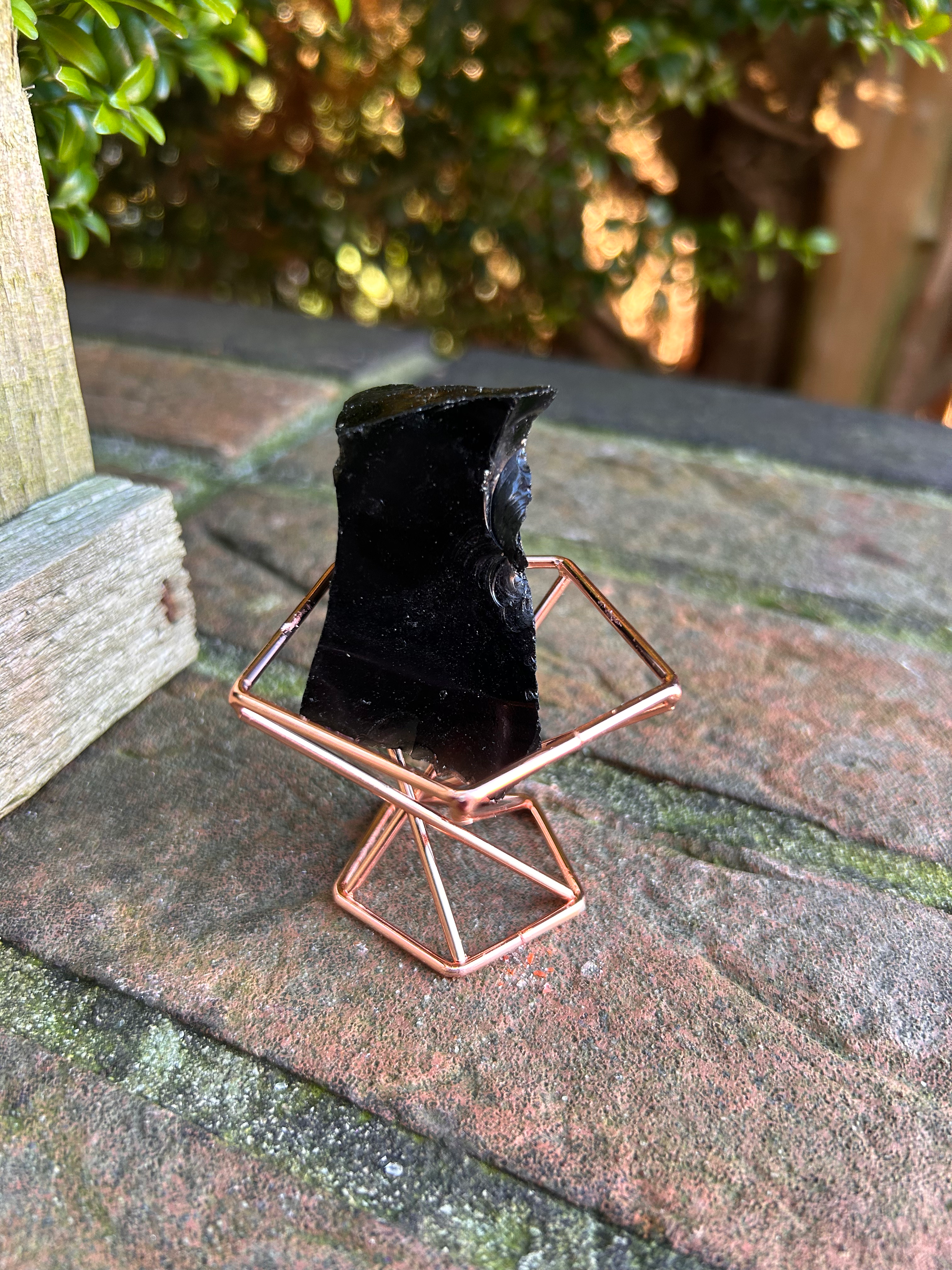 Black obsidian Freeform