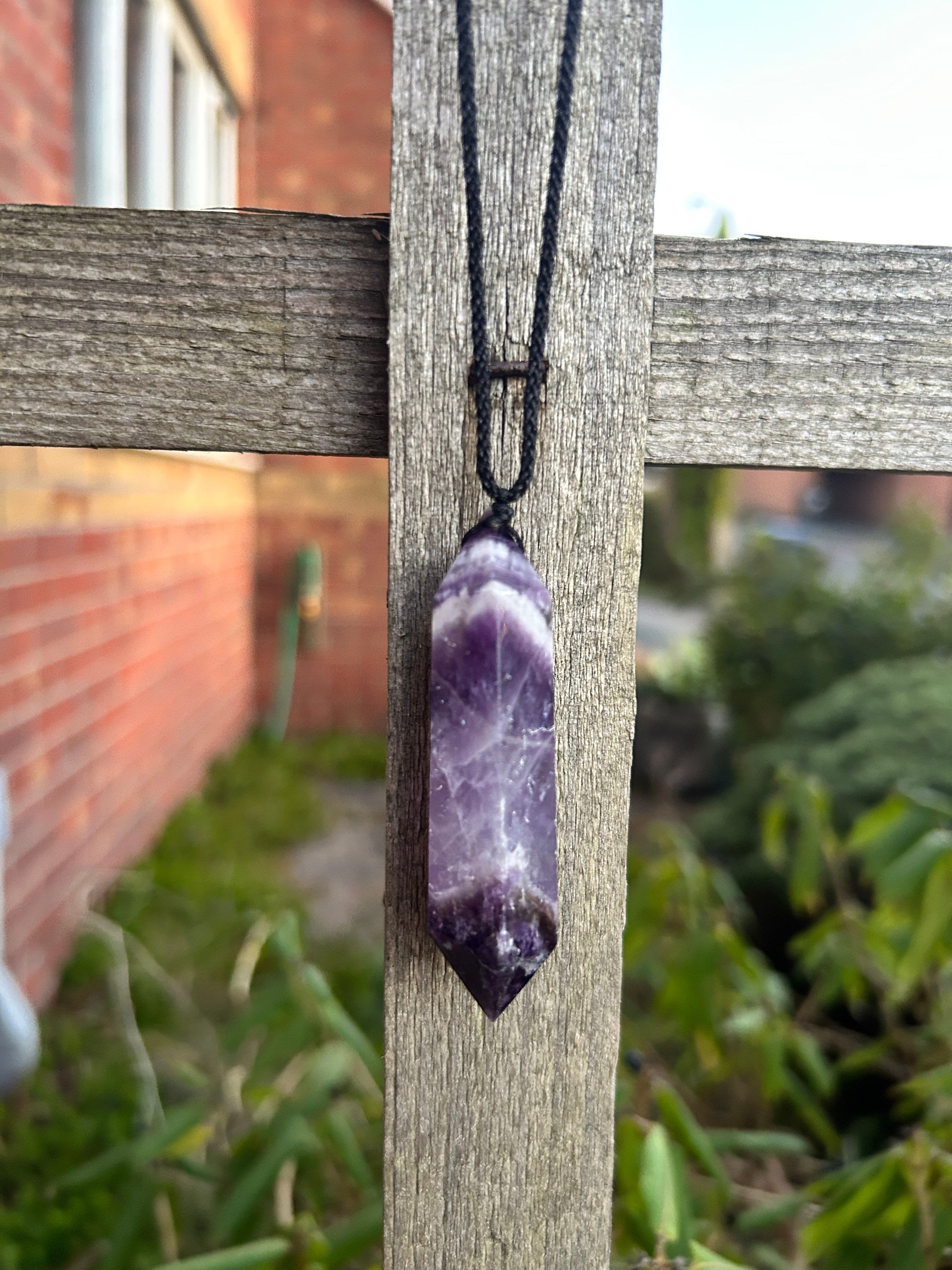 Amethyst Pendant Necklace