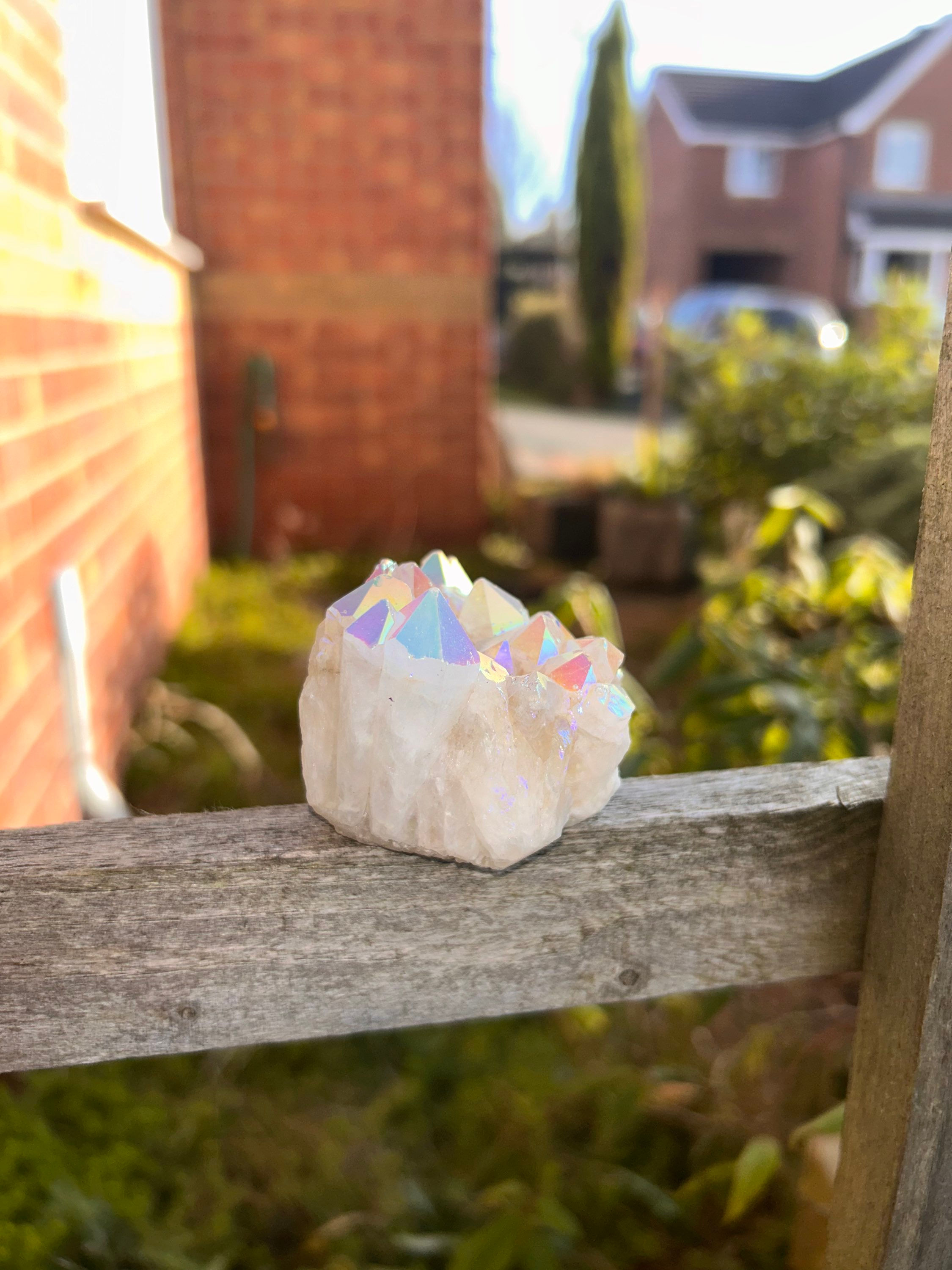 Aura Quartz Druzy Crystal 133g
