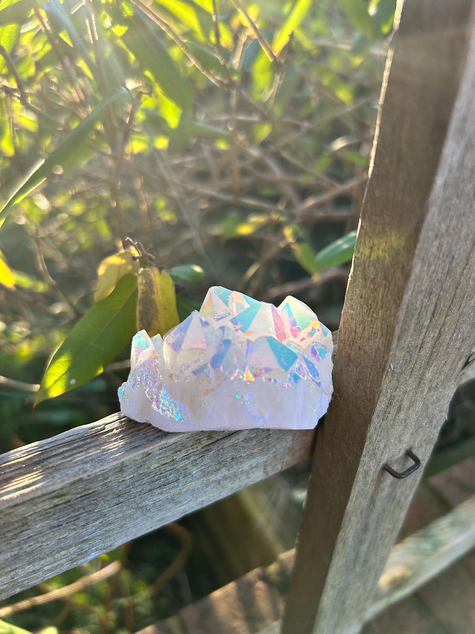 Thumbnail: Aura Quartz Druzy Crystal 74g