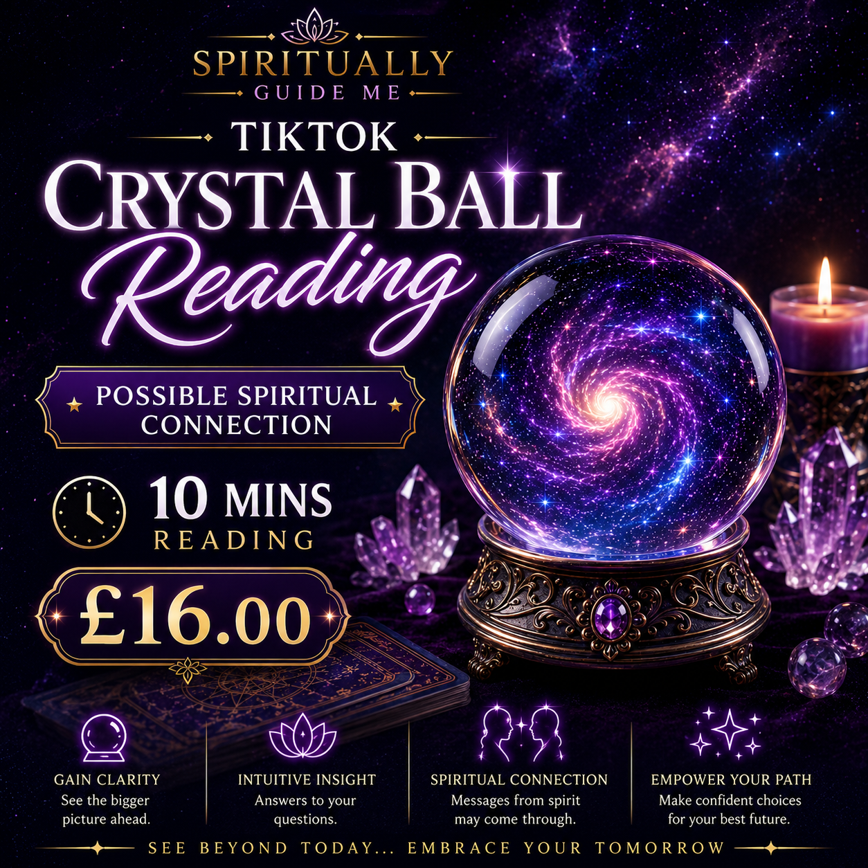 Tiktok Crystal Ball Reader 10 Mins