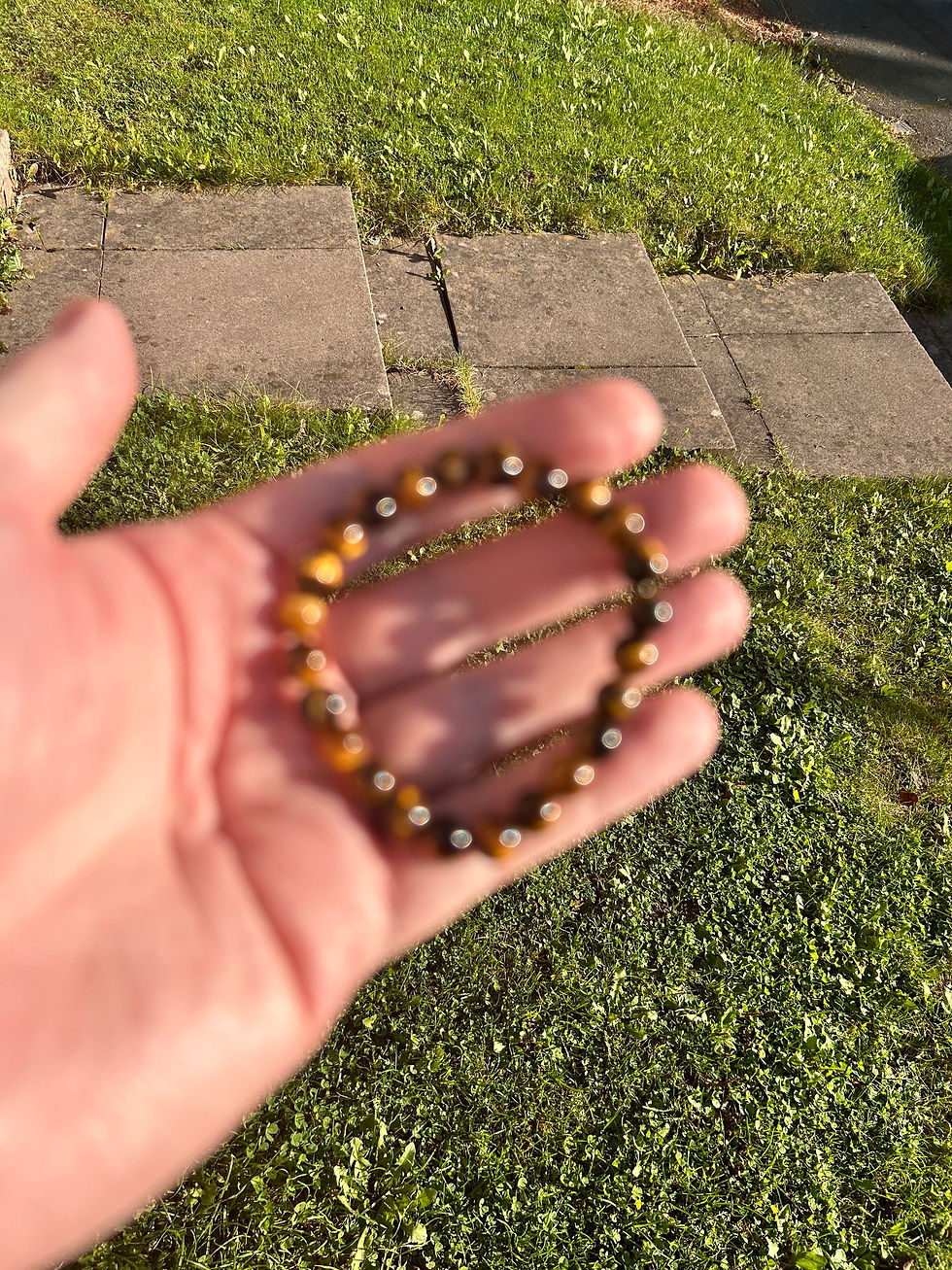 Thumbnail: Tigers eye bracelet / 6mm