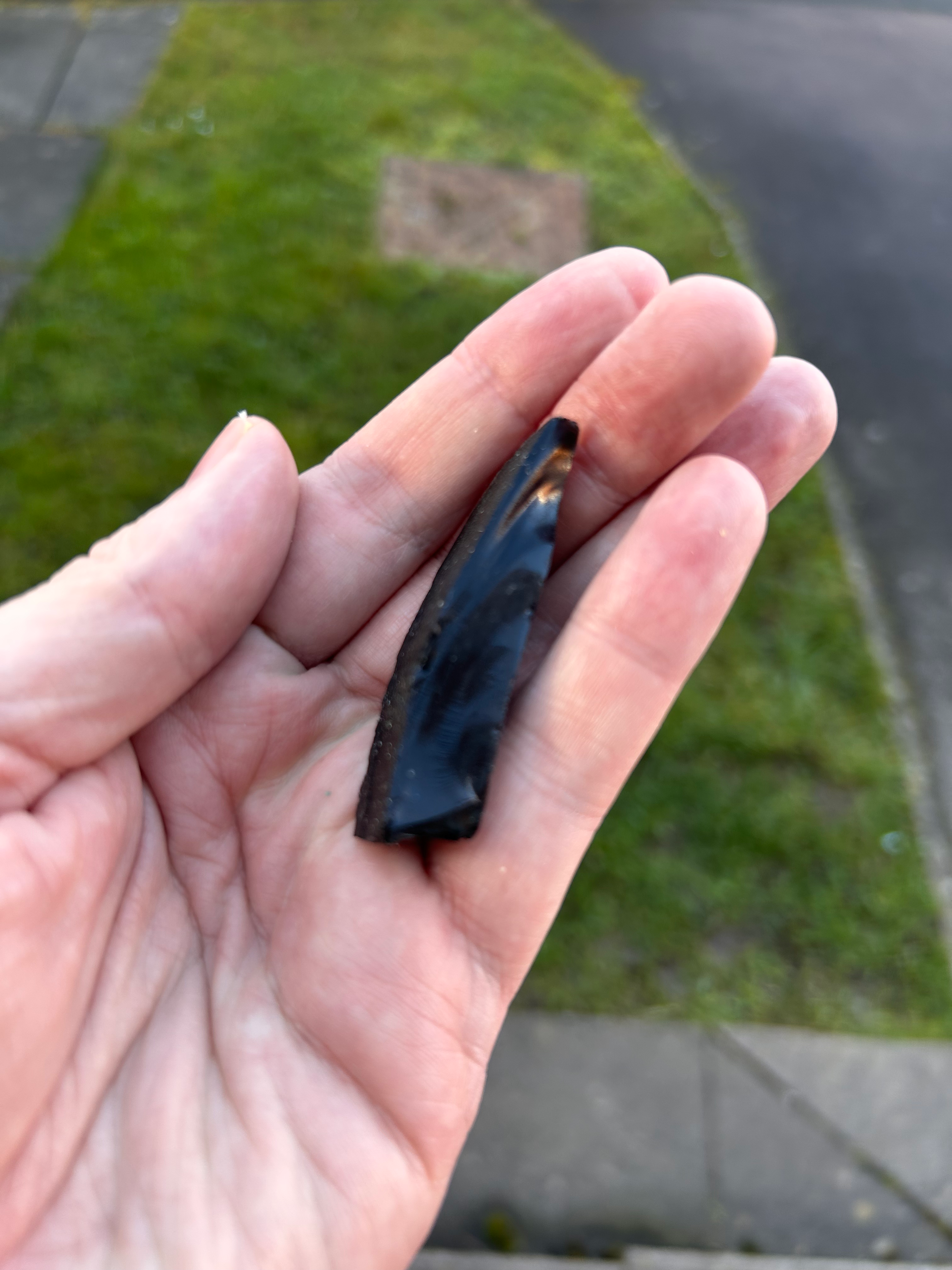 Black obsidian Free Form