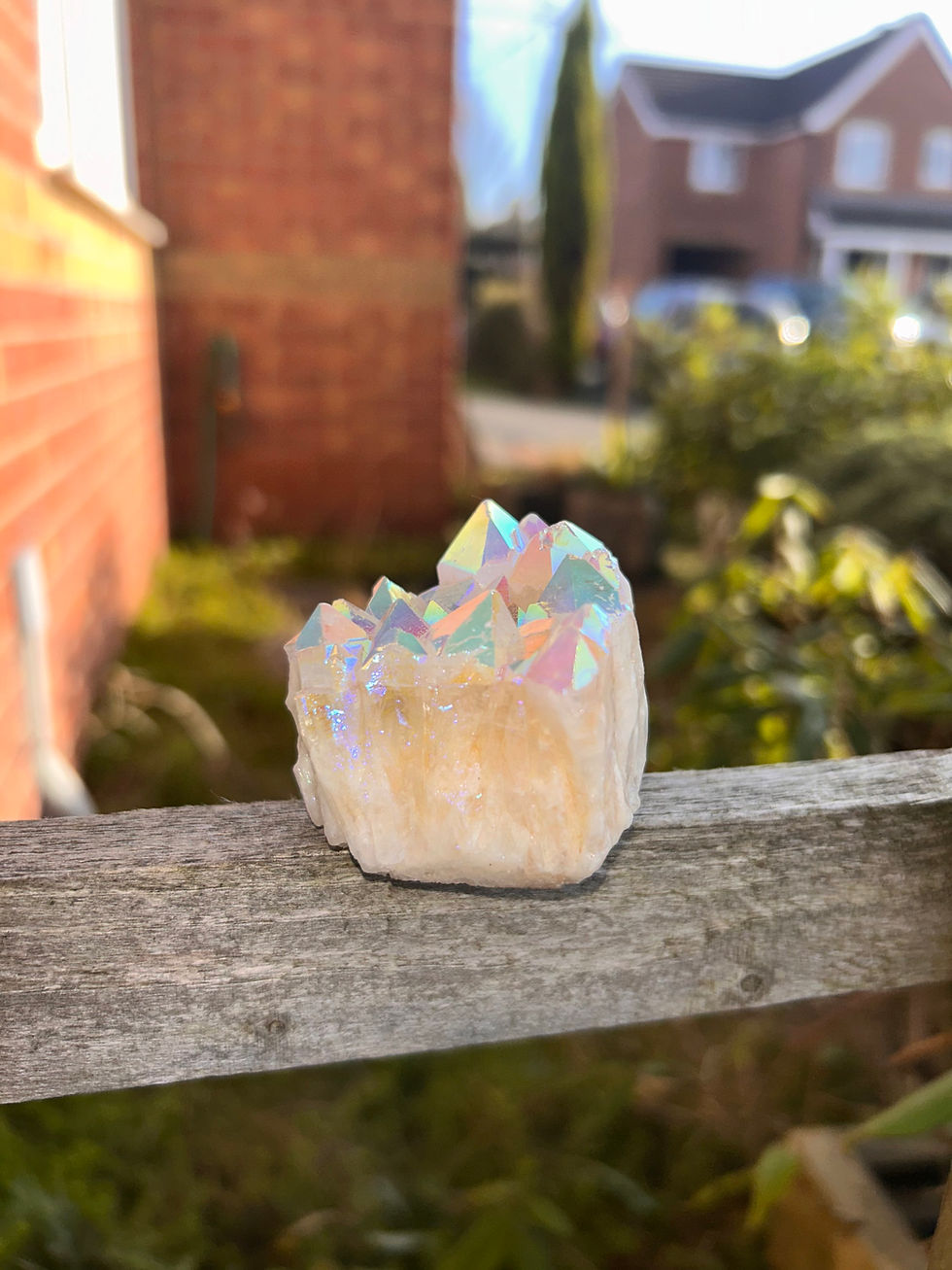 Thumbnail: Aura Quartz Druzy Crystal 133g