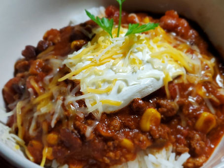 Shaun's Signature "Hearty Harvest" Chili