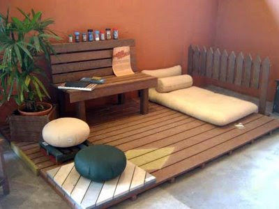 Deck de madeira plastica