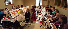 Winery Sip and Paint Event