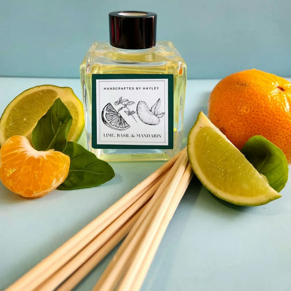 Lime, Basil & Mandarin Reed Diffuser