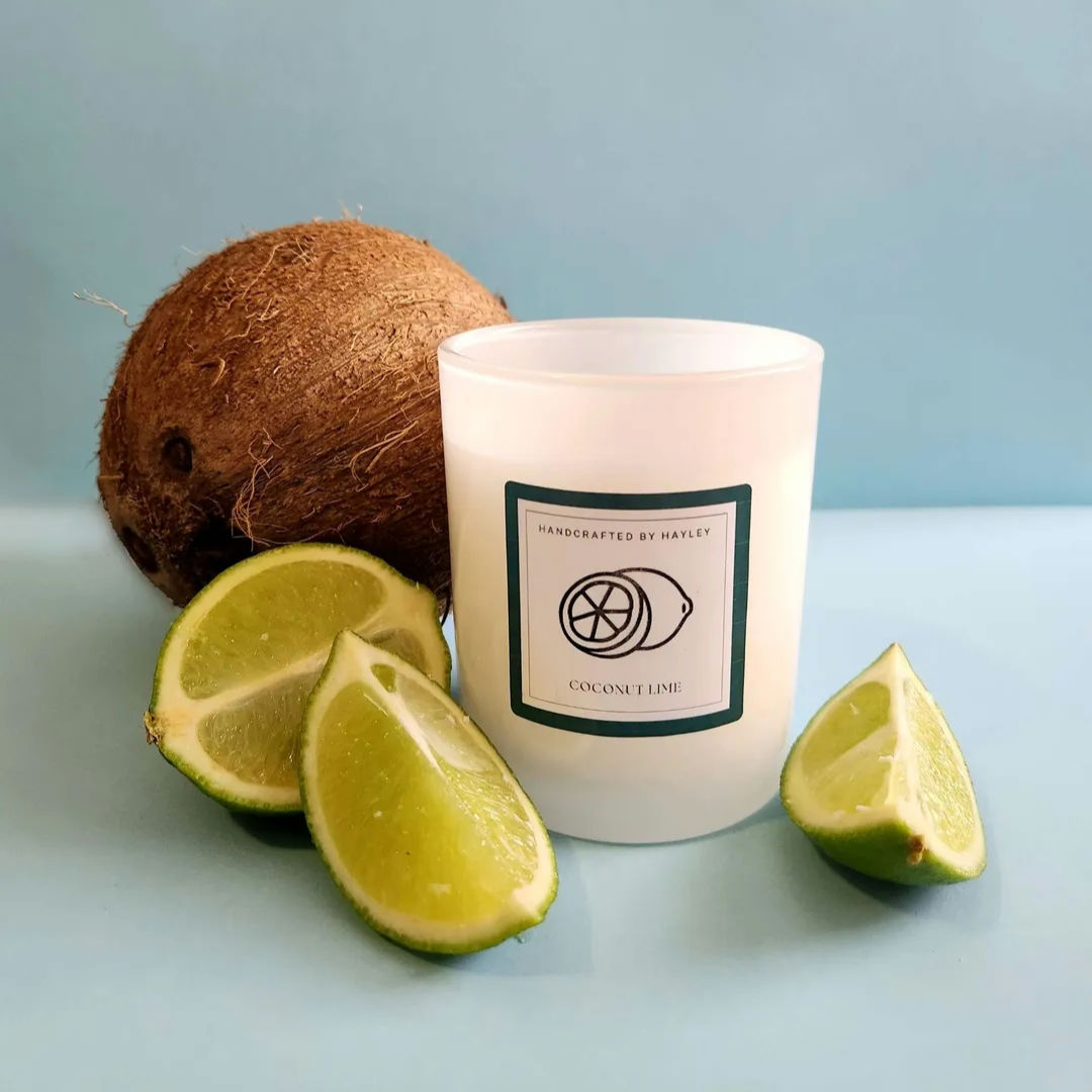 Coconut Lime Scented Candle