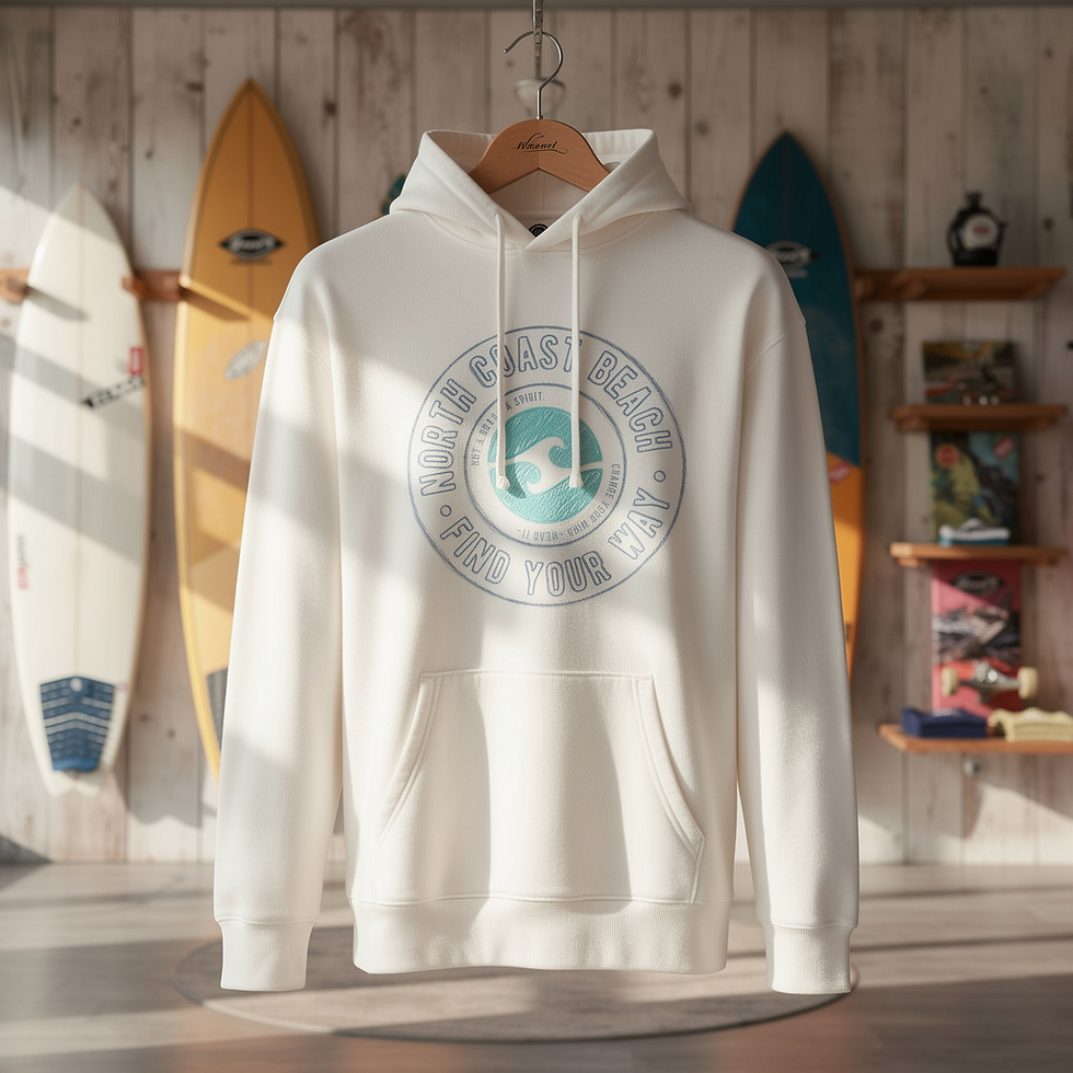 Miniature : Hoodie "Twin Wave Circle"