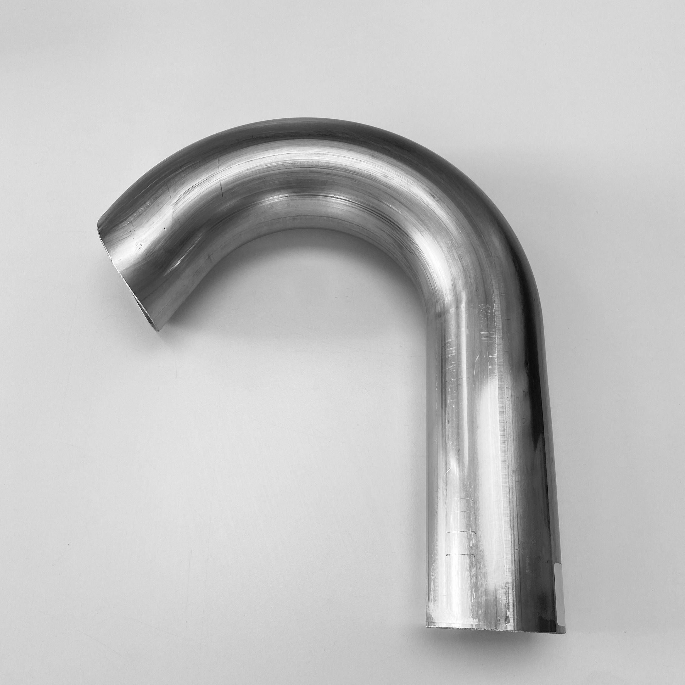 76.2mm OD x 18swg x 114.3mm CLR x 150° Stainless Steel Bend