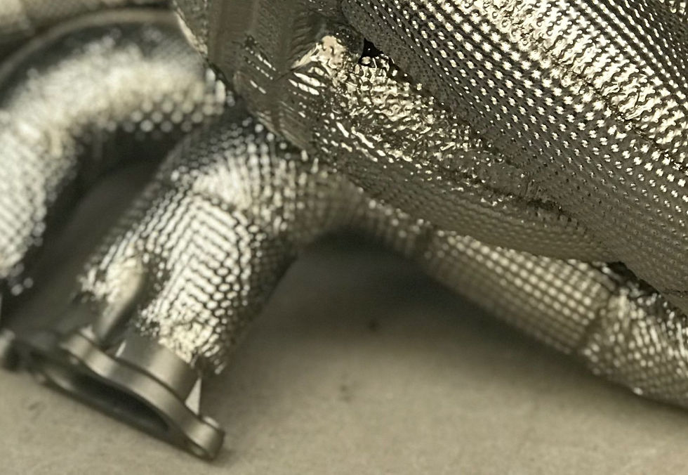 Heatshielded exhaust system