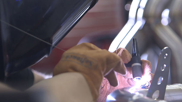 TIG welding thin wall Grade 2 titanium at GoodFabs