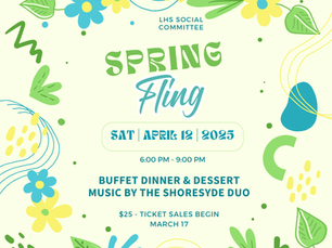 Spring Fling Sat April 12