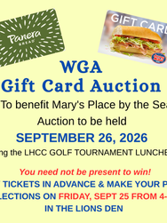WGA Gift Auction