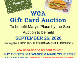 WGA Gift Auction