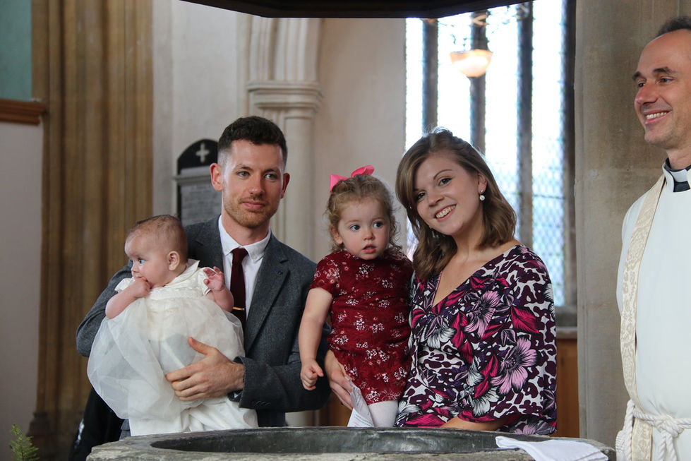 Long Melford Christening