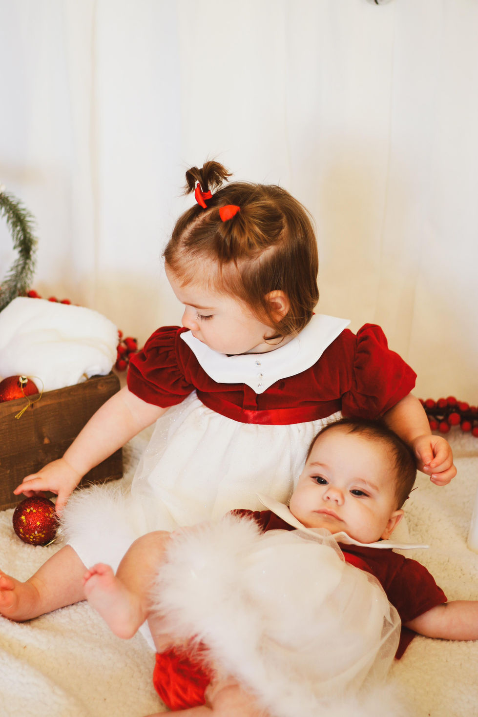 Cousins at Christmas