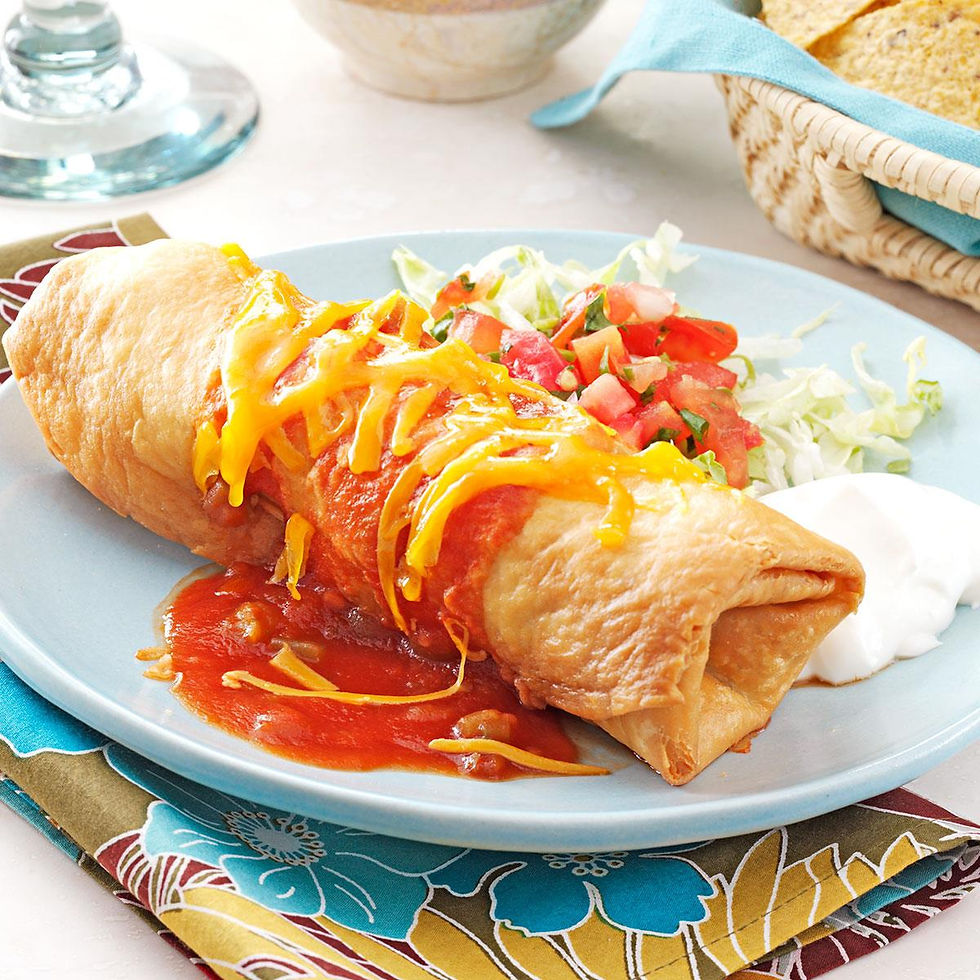 Beef Chimichanga