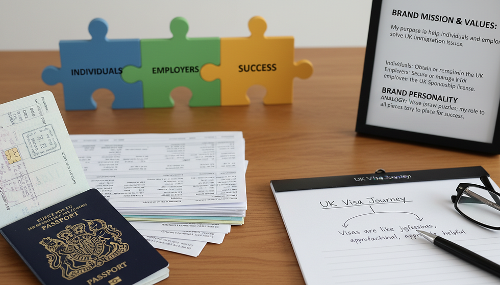 Visa Application success relies on following a structed process.