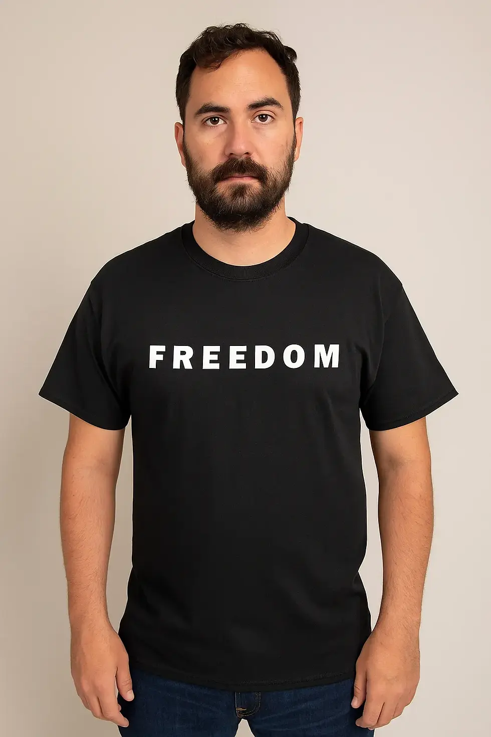 Men's XL-FREEDOM Statement Tee