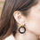 Miniature : Boucles d'Oreilles Onyx