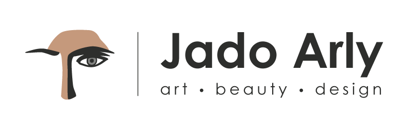Jado Arly's logo of a face depicting makeup and beauty