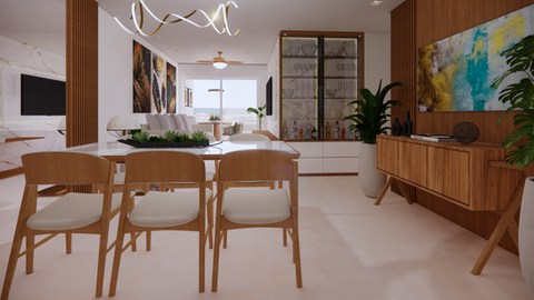 PROJETO INTERIORES E REFORMA - 98m²