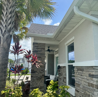 seamless gutters in Lakeland Florida by H2O Guttters