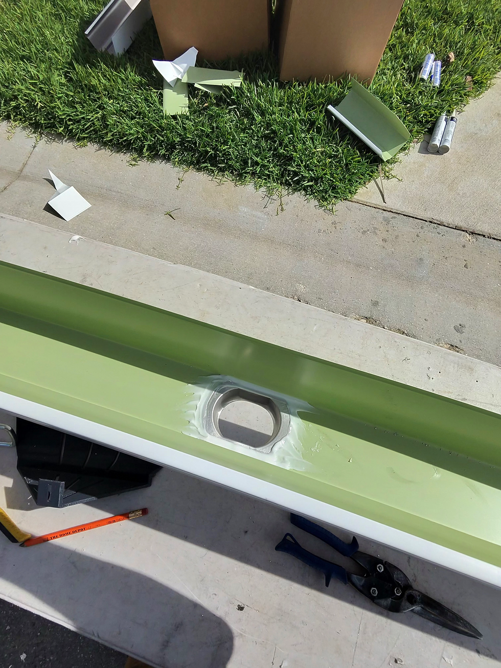 H2O Gutters seamless gutters