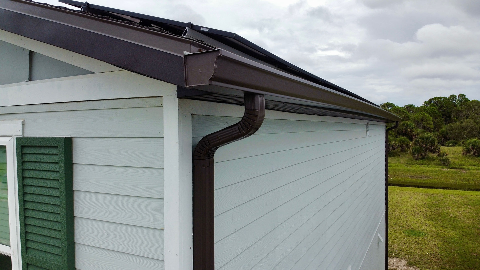 downspout view