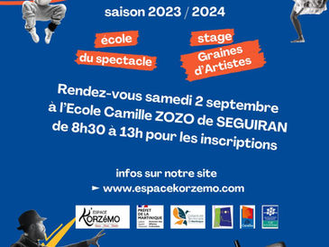 ÉCOLE DU SPECTACLE : RENTRÉE 2023