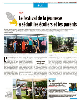 ARTICLE FRANCE ANTILLES