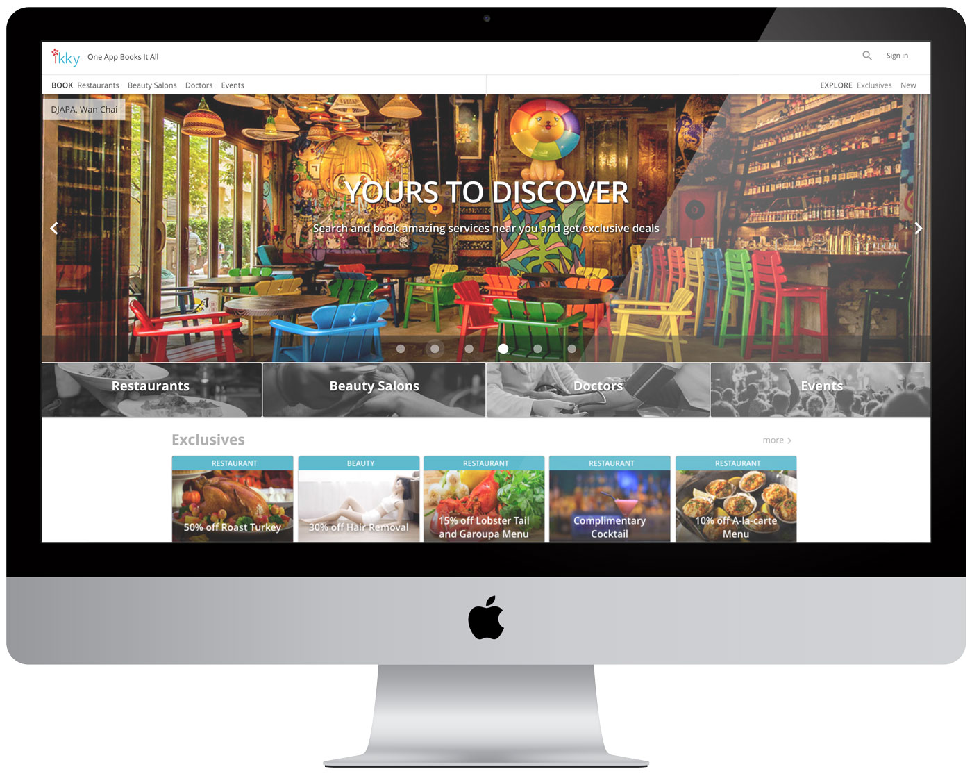New homepage