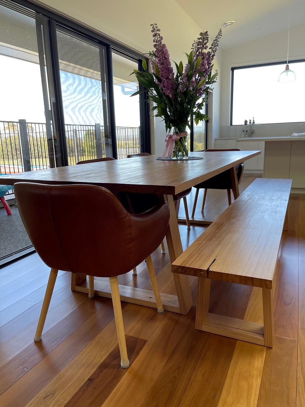 Thumbnail: Victorian Ash Bench Seat (Timber Leg)