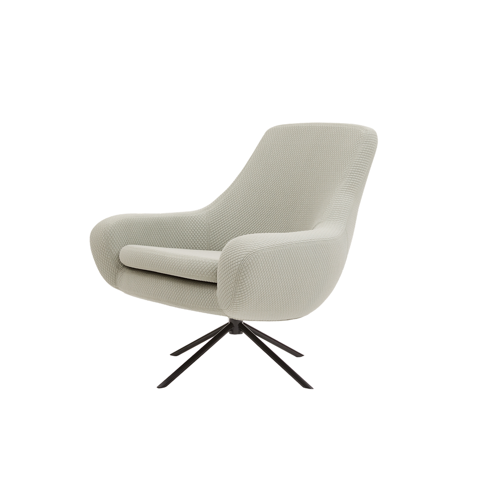 Thumbnail: Noomi Swivel Lounge Chair