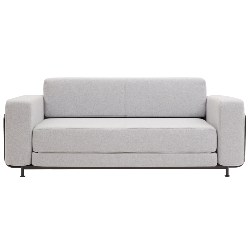 Silver Sofa / Sofa Bed