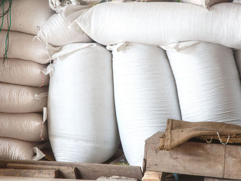 Sacks of rice