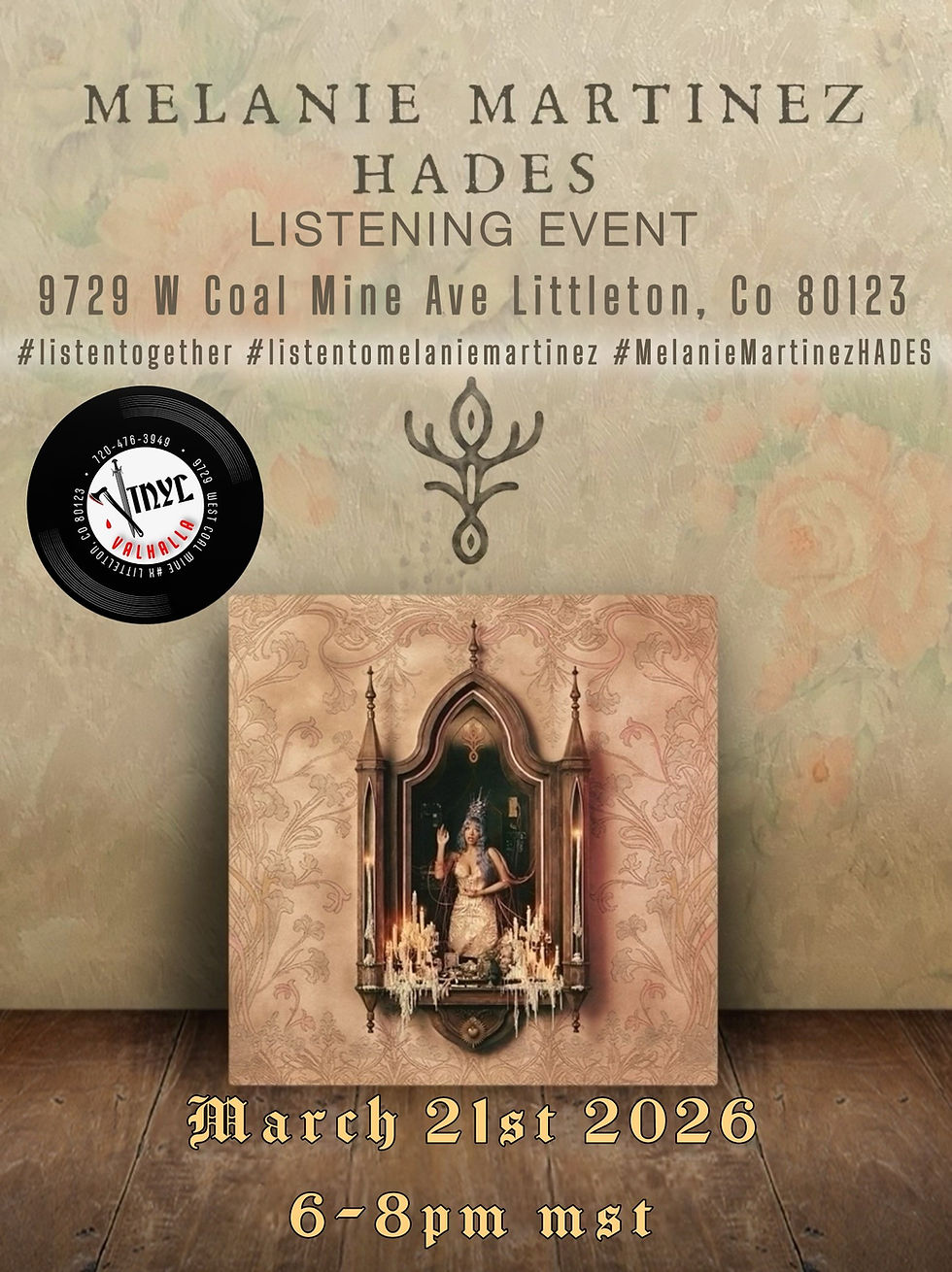 Melenie Martinez "Hades" Listening Party!
