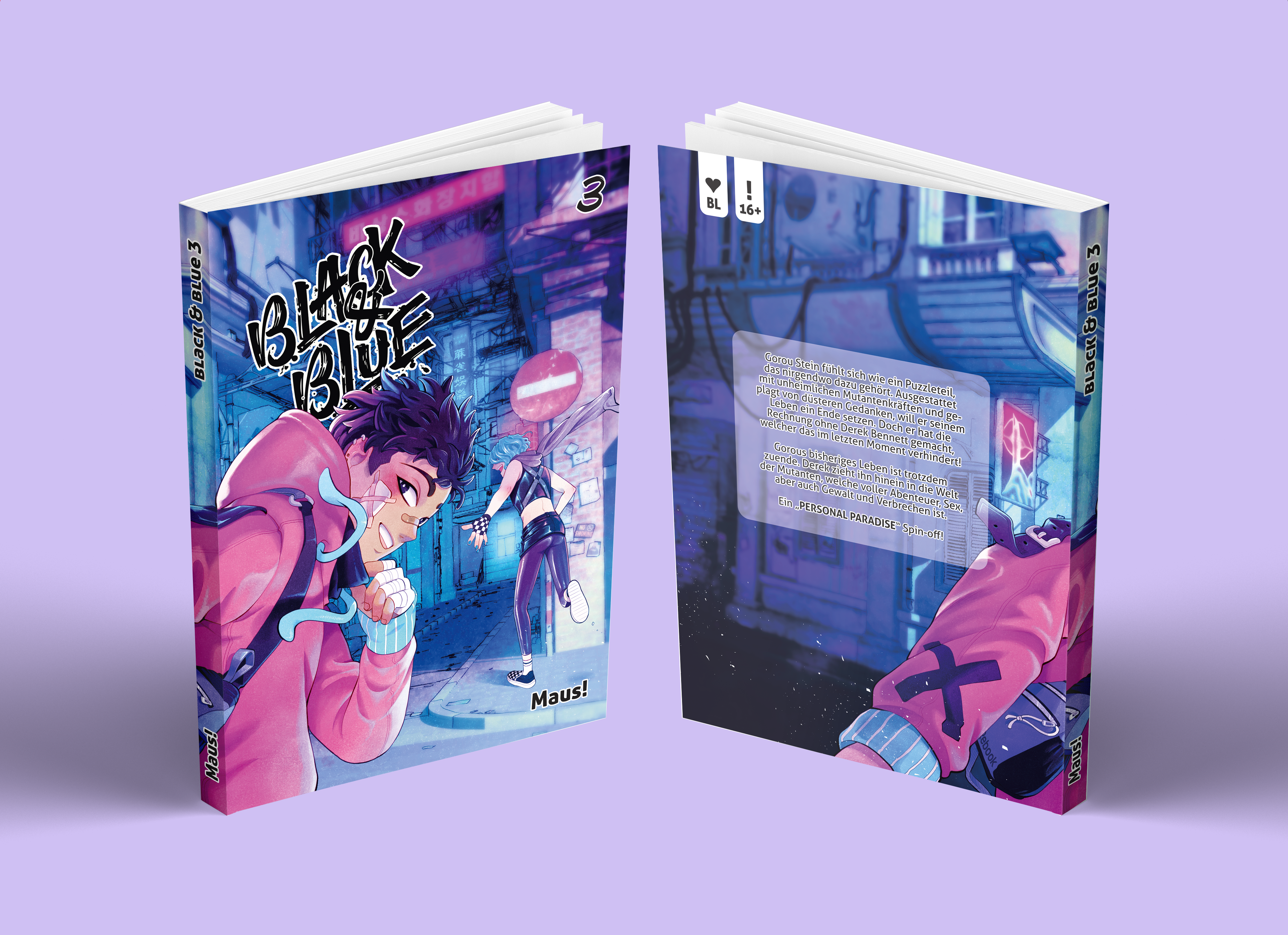 black & blue Volume 3 PREORDER (shipping)