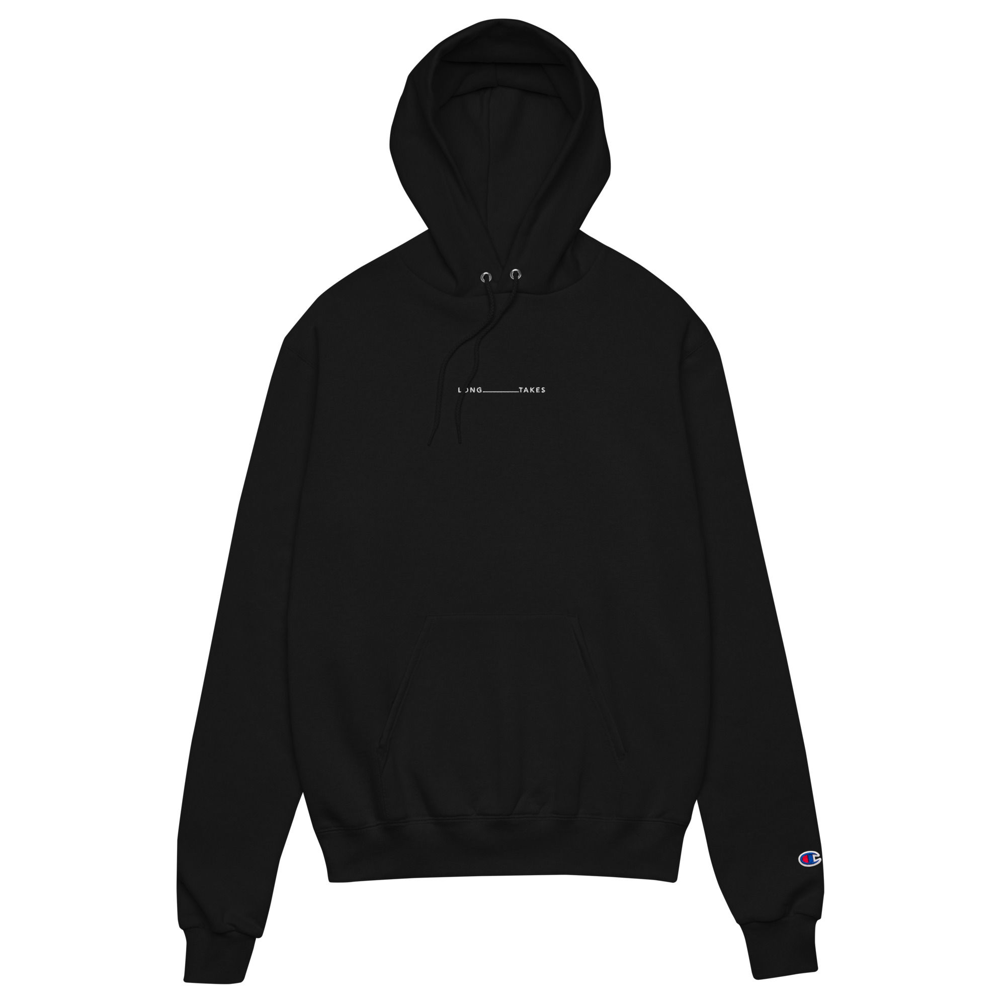Long Takes Unisex Embroidered Hoodie