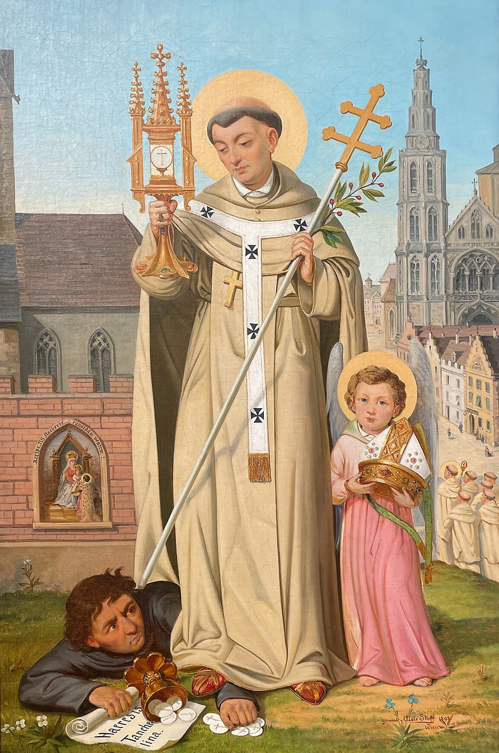 São Norberto de Xanten, com a Abadia de São Miguel, Antuérpia