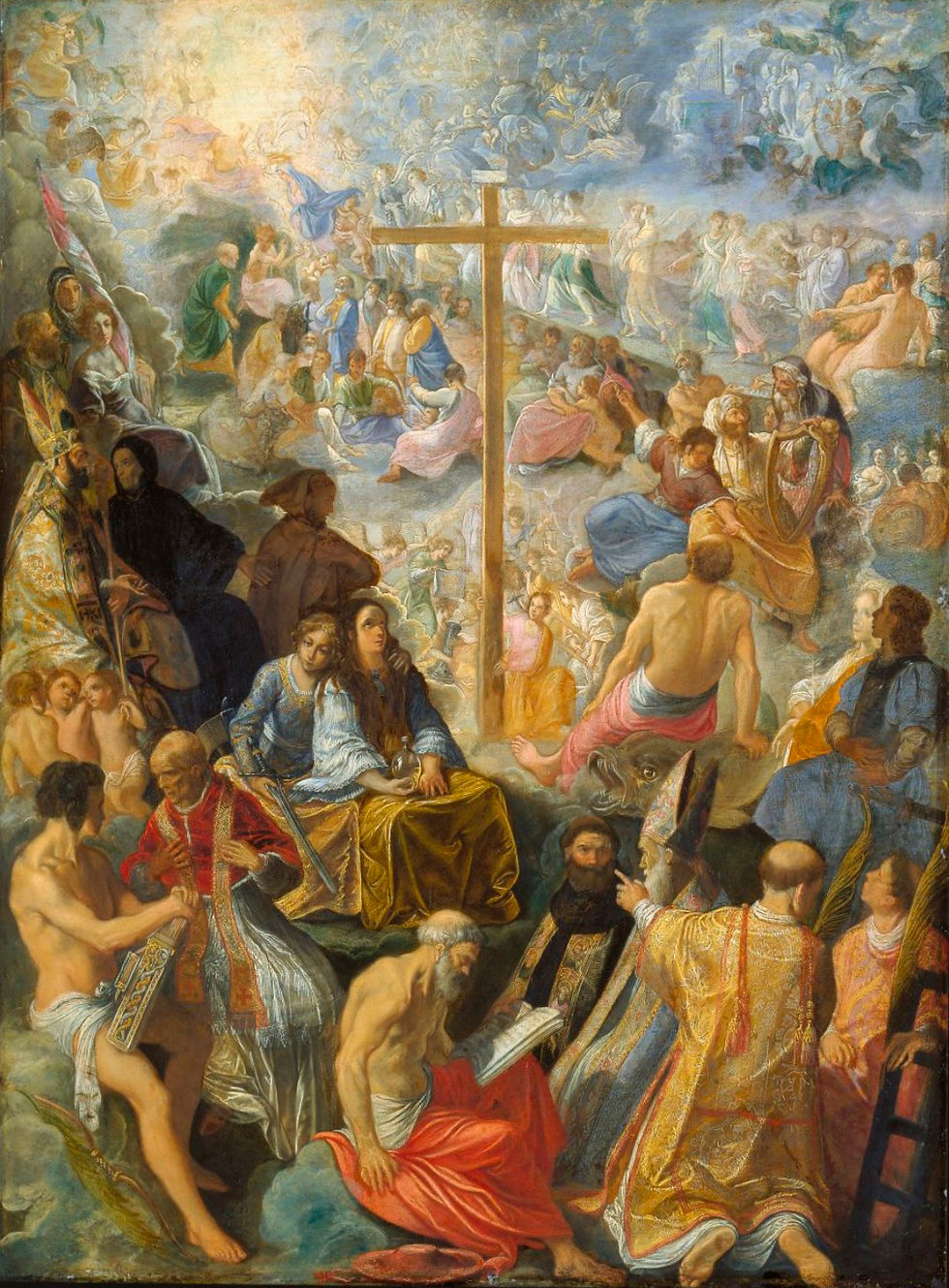 A Batalha da Ponte Mílvia, por Raphael (1483–1520)